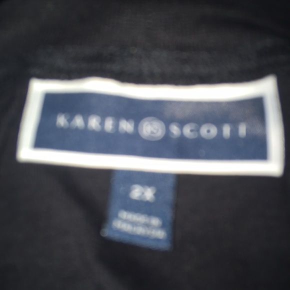 Karen Scott Sleeveless Mock Turtleneck NWT - Picture 5 of 8